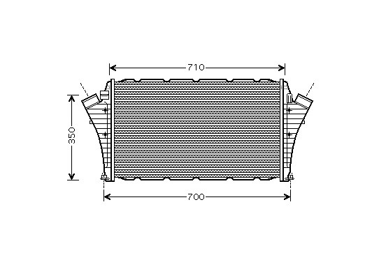 INTERCOOLER 9-3/9-3 SPORT 1.9TiD vanaf '08 47004066 International Radiators