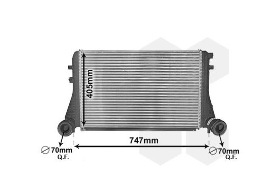 INTERCOOLER 1.9 TDi / 2.0 TDi 58004227 International Radiators