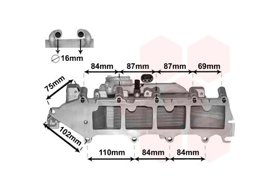 Intercooler 58004357 International Radiators