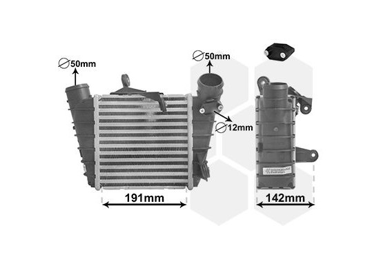 INTERCOOLER 1.4 TDi  /  1.9 TDi 58004213 International Radiators