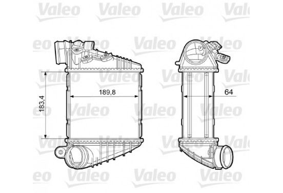 Intercooler 817457 Valeo