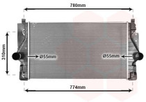 INTERCOOLER T4 2.5TDi handgeschakeld vanaf '01 tot '03