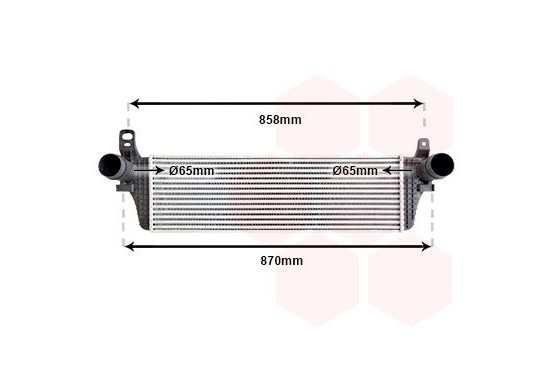 INTERCOOLER TRANSP.T5 20i/20BiTDi 09- 58004313 International Radiators