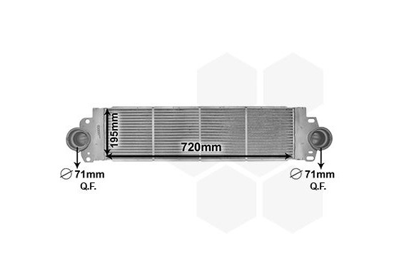 INTERCOOLER 1.9 TDi / 2.5 TDi 58004233 International Radiators