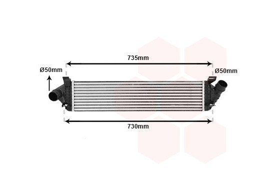 INTERCOOLER 1.6 D4 / 2.0 D4 59004134 International Radiators