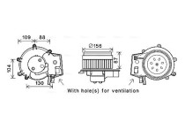 Kachelventilator