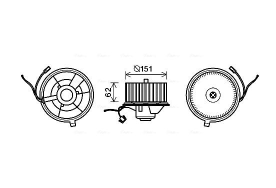 Kachelventilator ST8505 Ava Quality Cooling