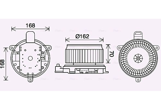 Kachelventilator TO8740 Ava Quality Cooling