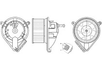 Kachelventilator AB 271 000S Mahle