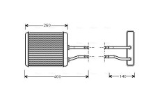 Kachelradiateur, interieurverwarming