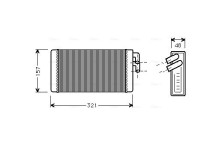 Kachelradiateur, interieurverwarming