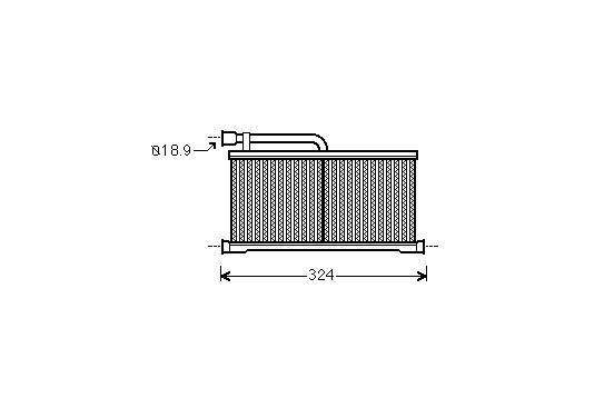 KACHELRADIATEUR A6/A6 QUATTRO ALL 04-