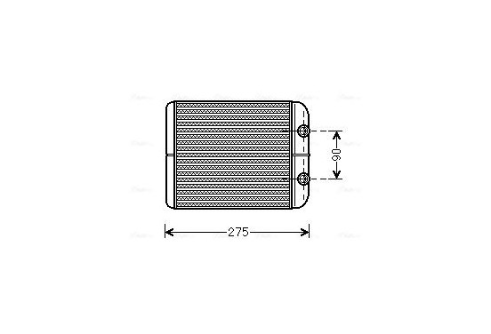 Kachelradiateur, interieurverwarming