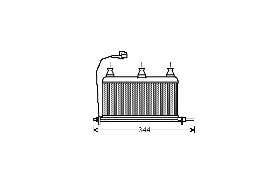 KACHELRADIATEUR E60/E61 525D>535D vanaf '03