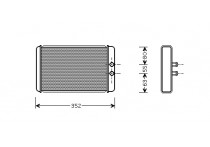 KACHELRADIATEUR DUCATO2/BOXER/JUMP MT 99-