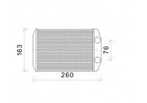 KACHELRADIATEUR FT Bravo/LC Delta vanaf '08
