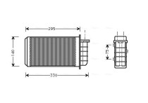 Kachelradiateur, interieurverwarming