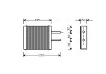 Kachelradiateur, interieurverwarming