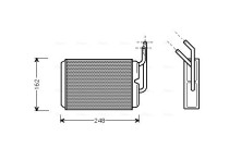 Kachelradiateur, interieurverwarming