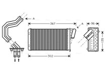 Kachelradiateur, interieurverwarming