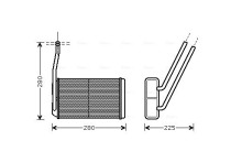 Kachelradiateur, interieurverwarming