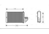 Kachelradiateur, interieurverwarming