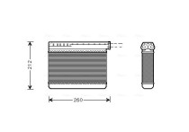 Kachelradiateur, interieurverwarming