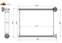 Kachelradiateur, interieurverwarming