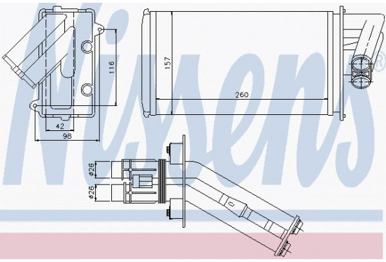 Voorverwarmer, interieurverwarming