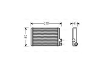 Kachelradiateur, interieurverwarming