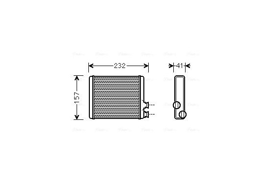 Kachelradiateur, interieurverwarming