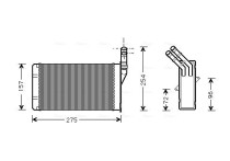 Kachelradiateur, interieurverwarming