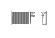 Kachelradiateur, interieurverwarming