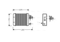 Kachelradiateur, interieurverwarming