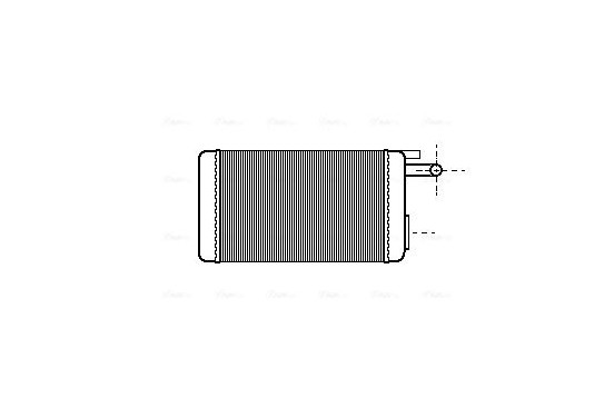 Kachelradiateur, interieurverwarming