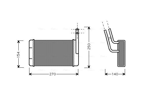 Kachelradiateur, interieurverwarming