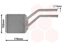 Kachelradiateur, interieurverwarming