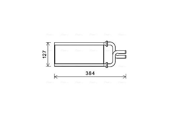 Kachelradiateur, interieurverwarming