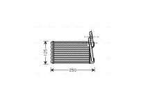 Kachelradiateur, interieurverwarming