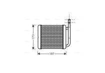 Kachelradiateur, interieurverwarming