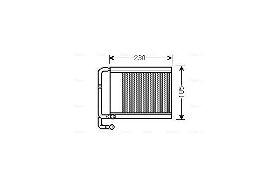 Kachelradiateur, interieurverwarming