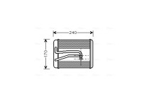 Kachelradiateur, interieurverwarming