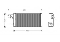 KACHELRADIATEUR 345 X 160