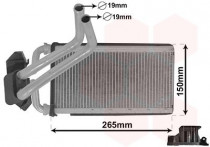 Kachelradiateur, interieurverwarming