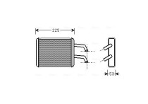 Kachelradiateur, interieurverwarming