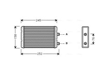 Kachelradiateur, interieurverwarming