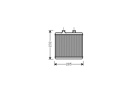 KACHELRADIATEUR MB W204/X204 ALL 07-