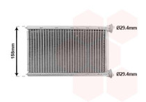 Kachelradiateur, interieurverwarming