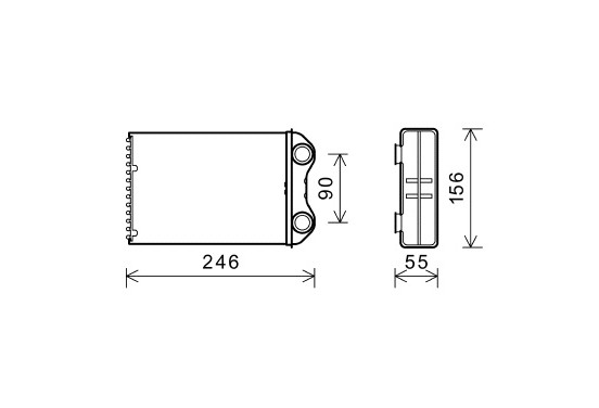 KACHELRADIATEUR Mini One 1.4 i 04/03-10/0