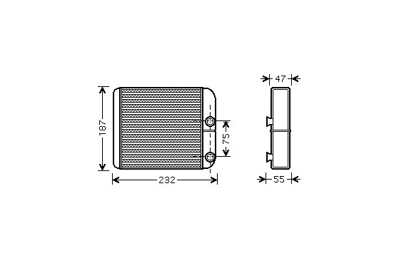 KACHELRADIATEUR L200/GALANT5 ALL 96tot '03